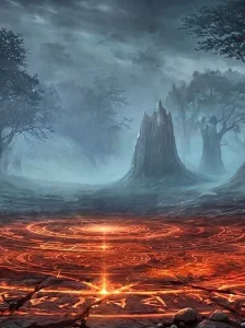 Coven Rising Scene artwork in the Audi Game collection