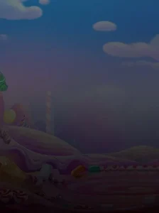 Sugar Rush Scene artwork in the Audi Game collection